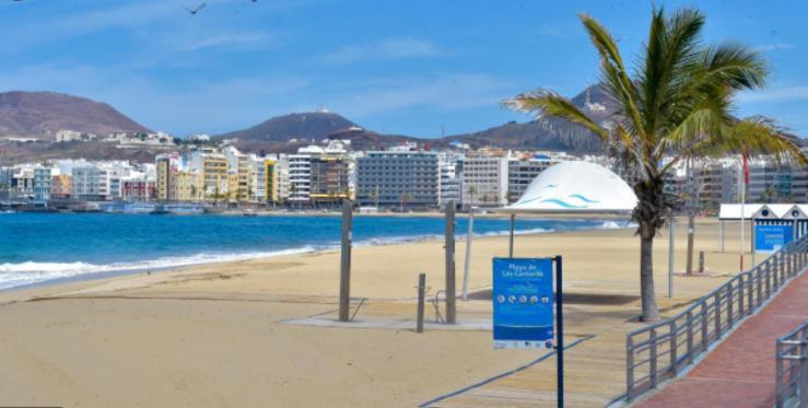 Atico Luxury Vista Mar Las Canteras Las Palmas de Gran Canaria Dış mekan fotoğraf