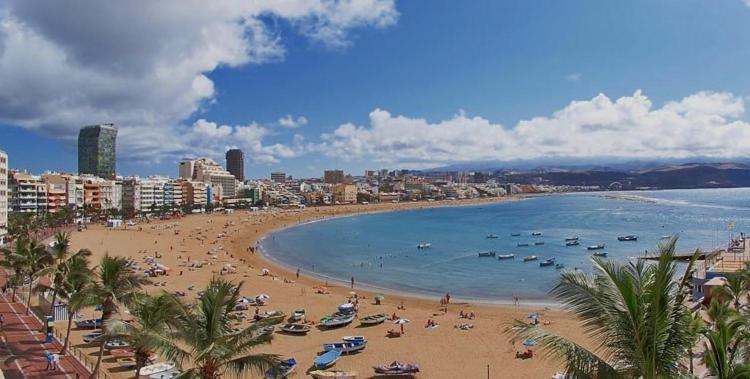 Atico Luxury Vista Mar Las Canteras Las Palmas de Gran Canaria Dış mekan fotoğraf