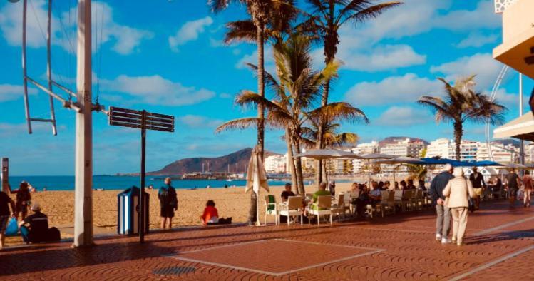 Atico Luxury Vista Mar Las Canteras Las Palmas de Gran Canaria Dış mekan fotoğraf